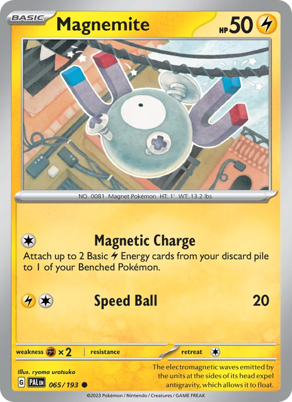 Magnemite card