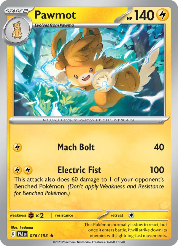 Pawmot card