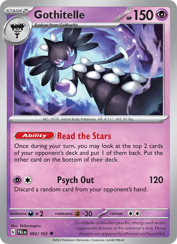 Gothitelle card