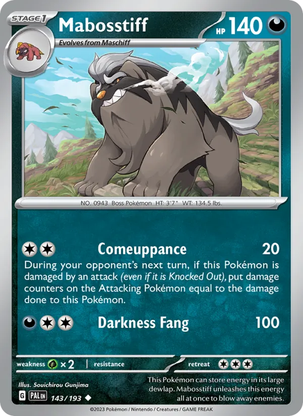 Mabosstiff card