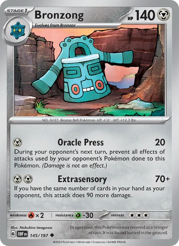 Bronzong card