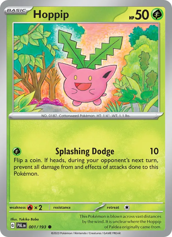 Hoppip card