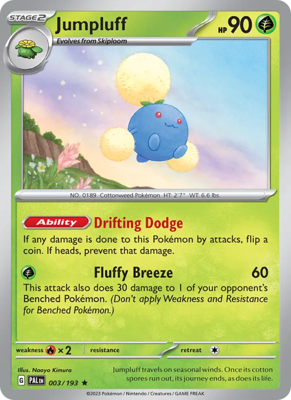 Jumpluff card
