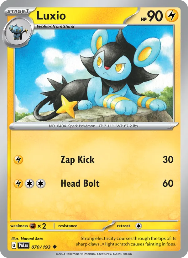 Luxio card