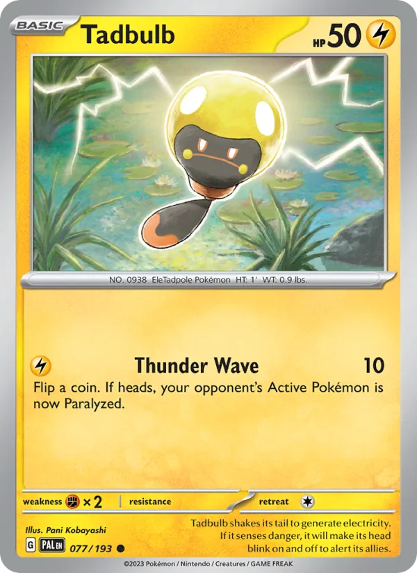 Tadbulb card