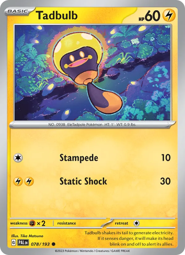 Tadbulb card