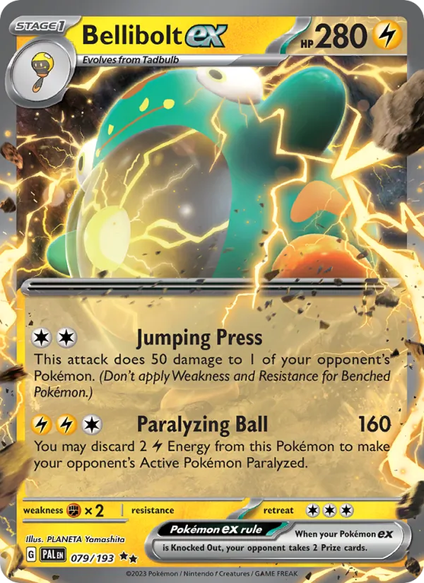 Bellibolt ex card
