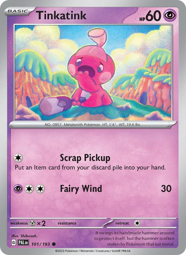 Tinkatink card
