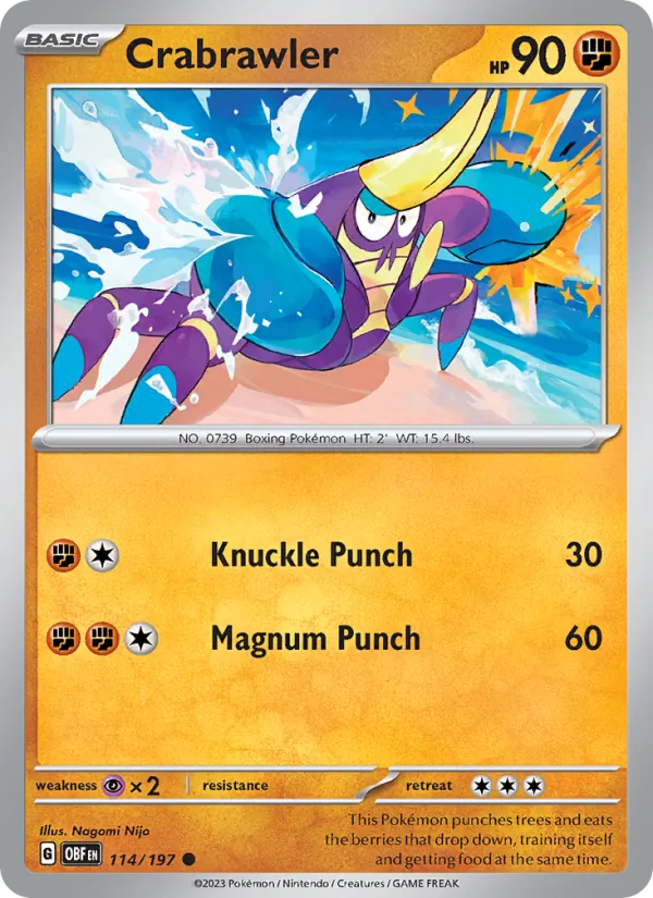 Crabrawler card