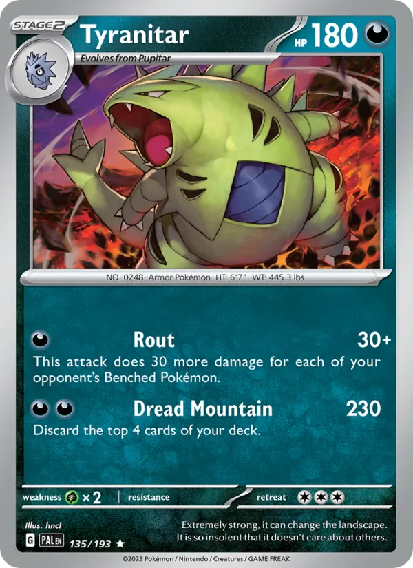 Tyranitar card