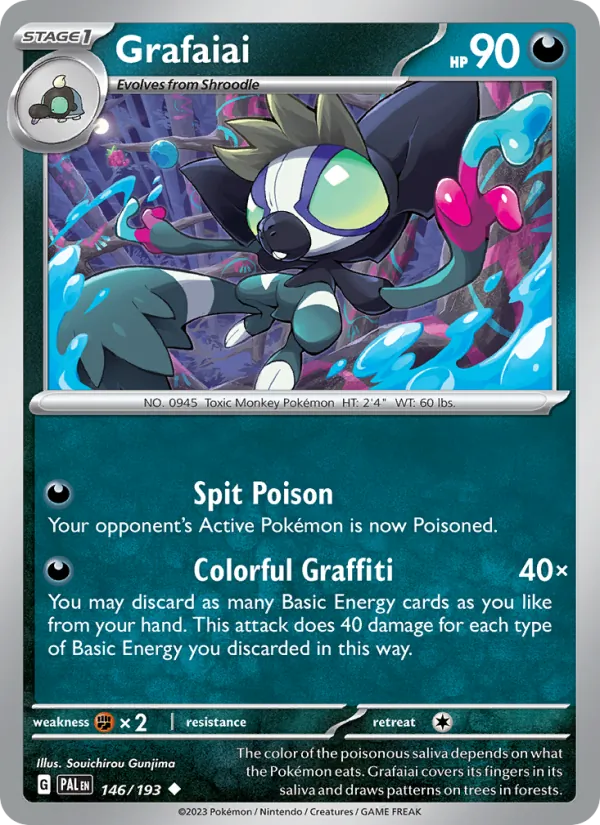 Grafaiai card