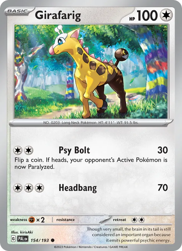 Girafarig card