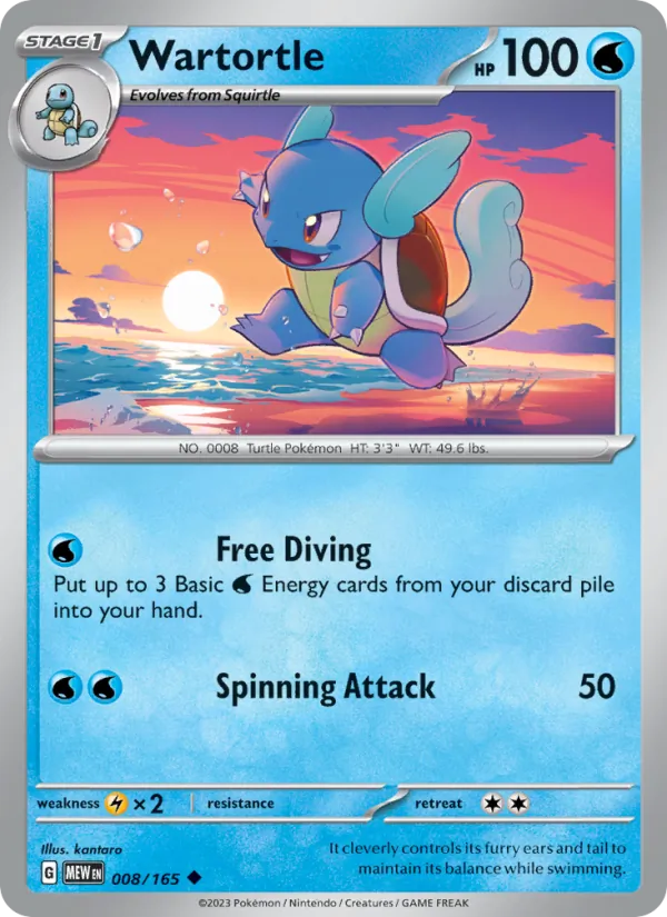 Wartortle card