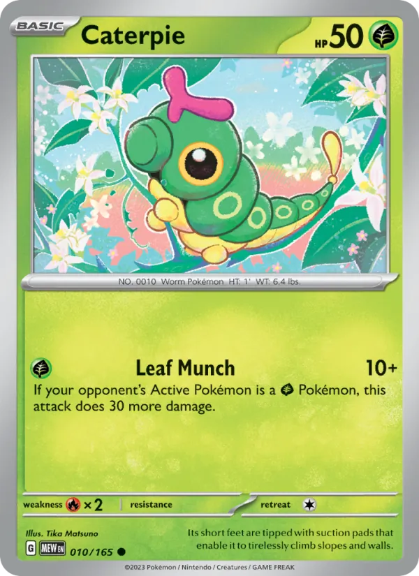 Caterpie card
