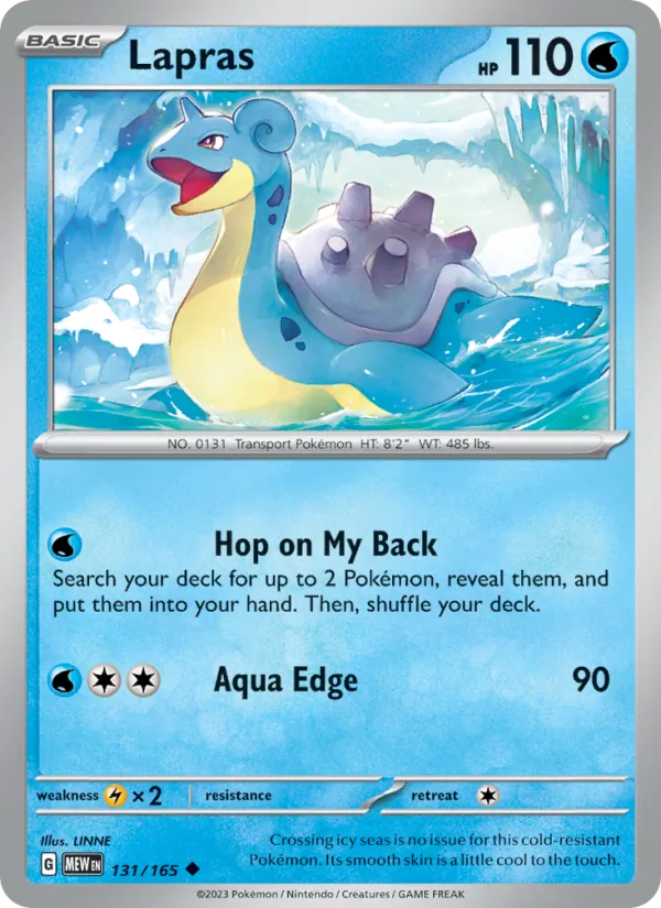 Lapras card