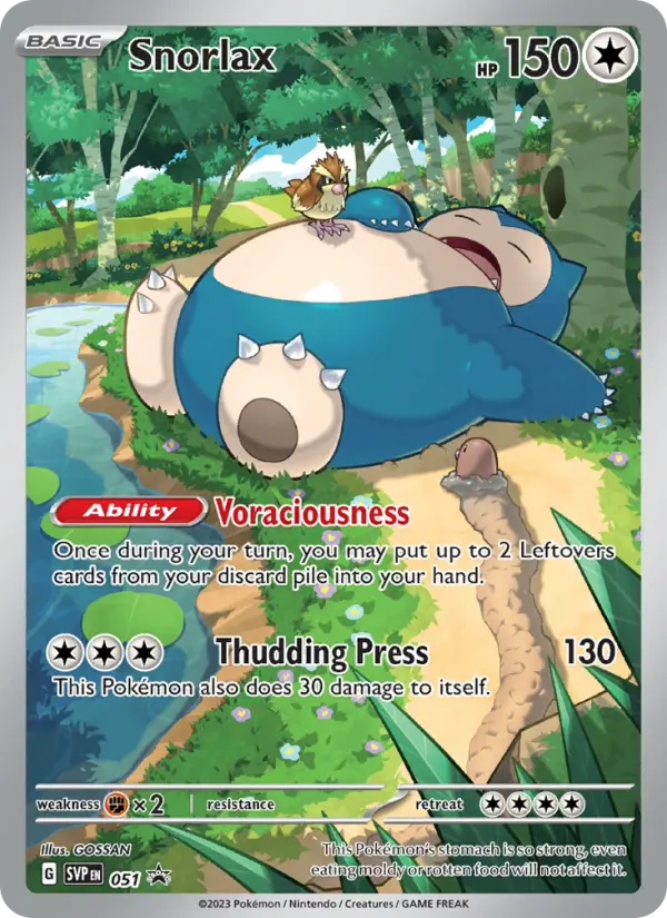 Snorlax card
