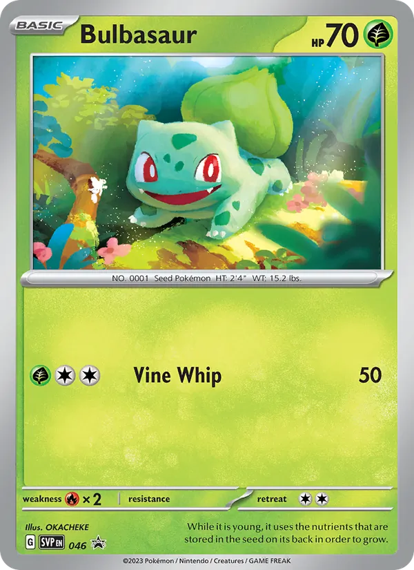 Bulbasaur card