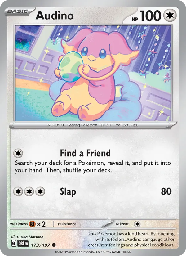Audino card
