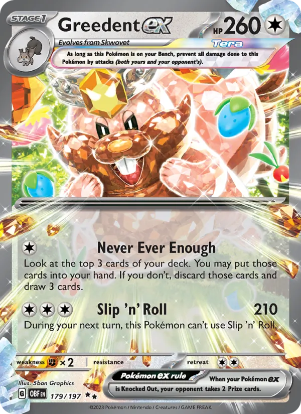 Greedent ex card