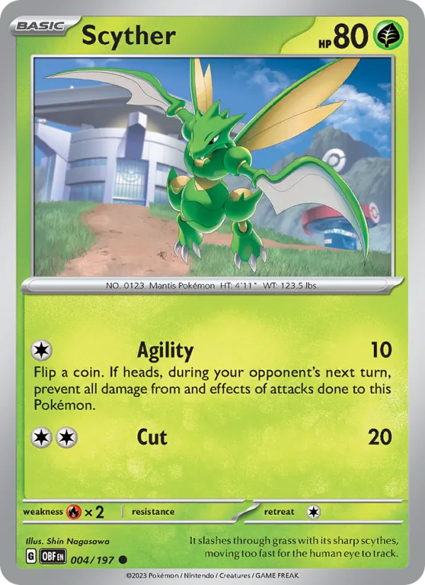Scyther card