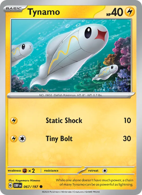 Tynamo card
