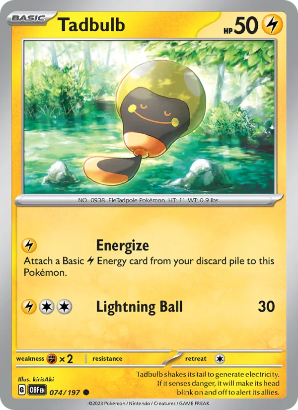 Tadbulb card