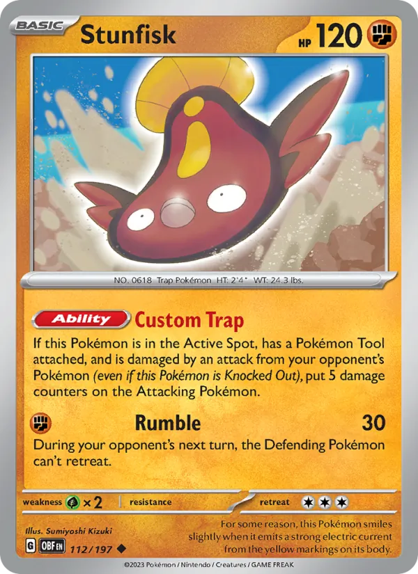 Stunfisk card