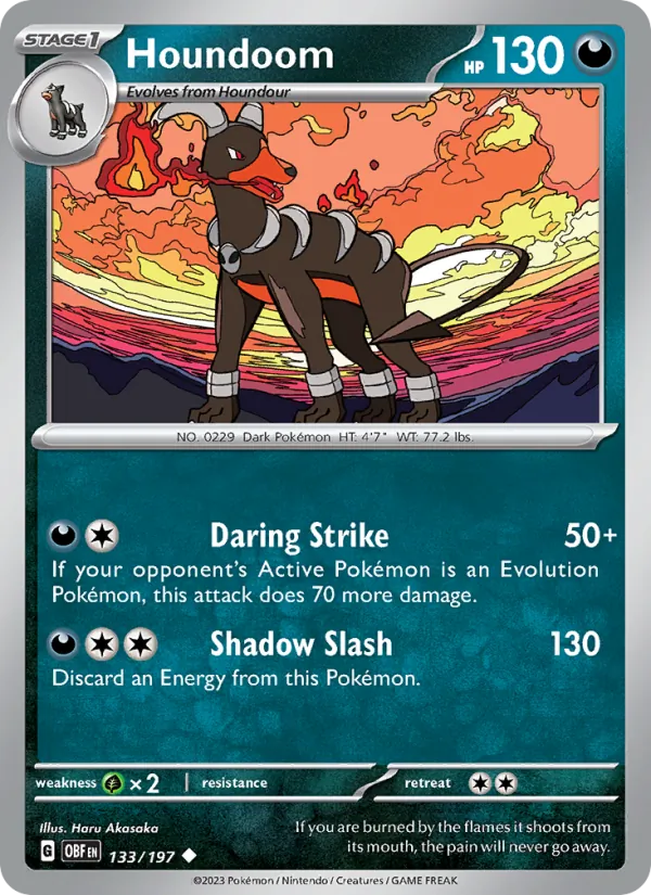 Houndoom card