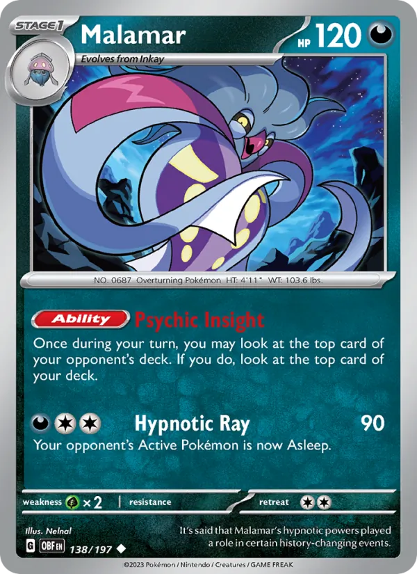 Malamar card