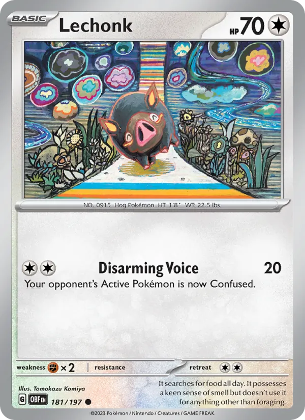Lechonk card