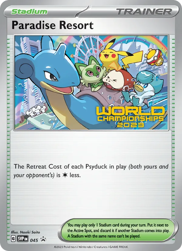 Paradise Resort card