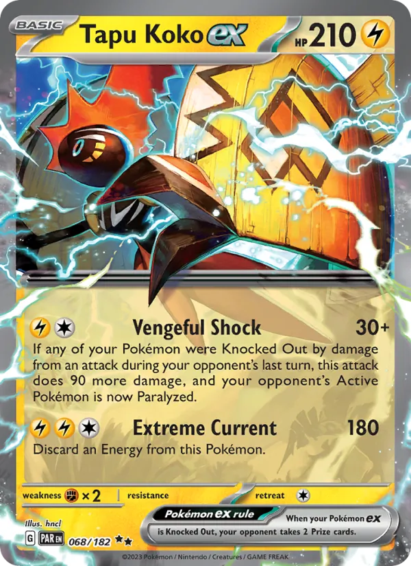 Tapu Koko ex card