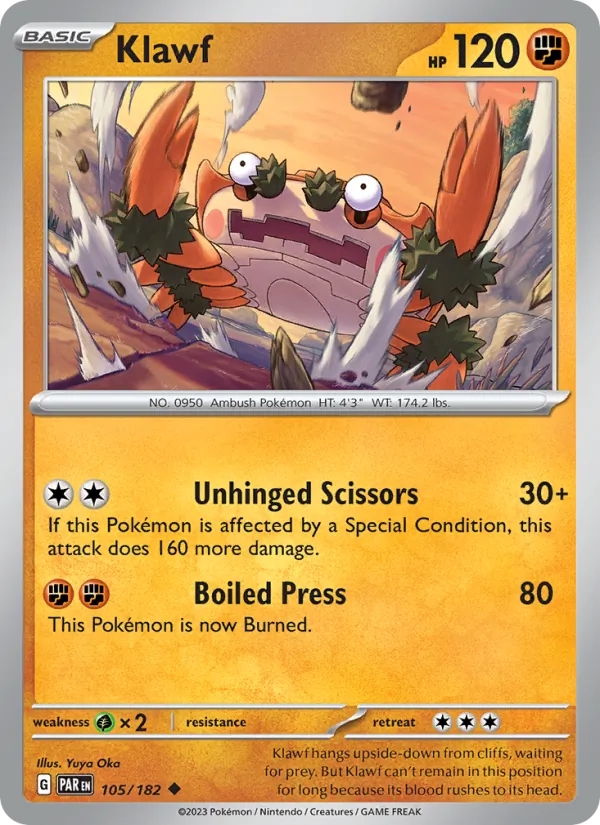 Klawf card