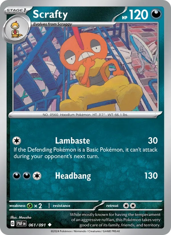 Scrafty card