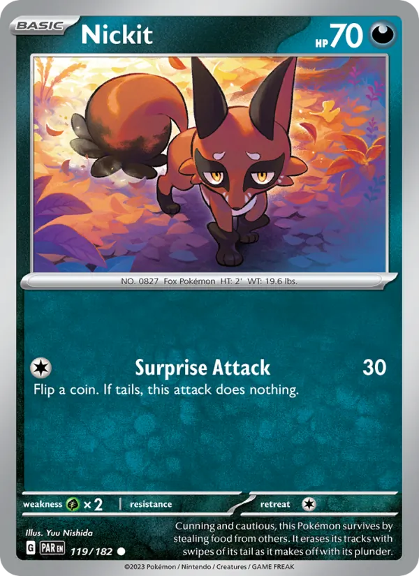 Nickit card