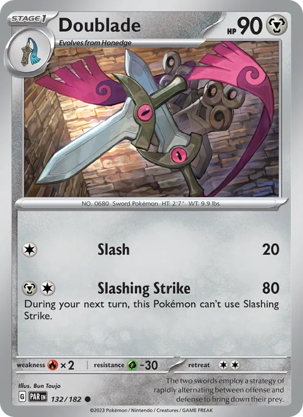 Doublade card