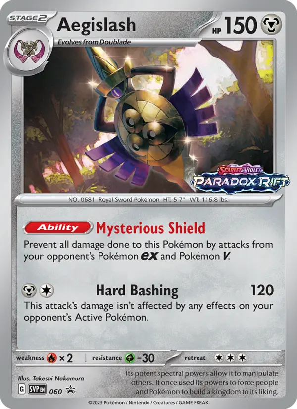Aegislash card