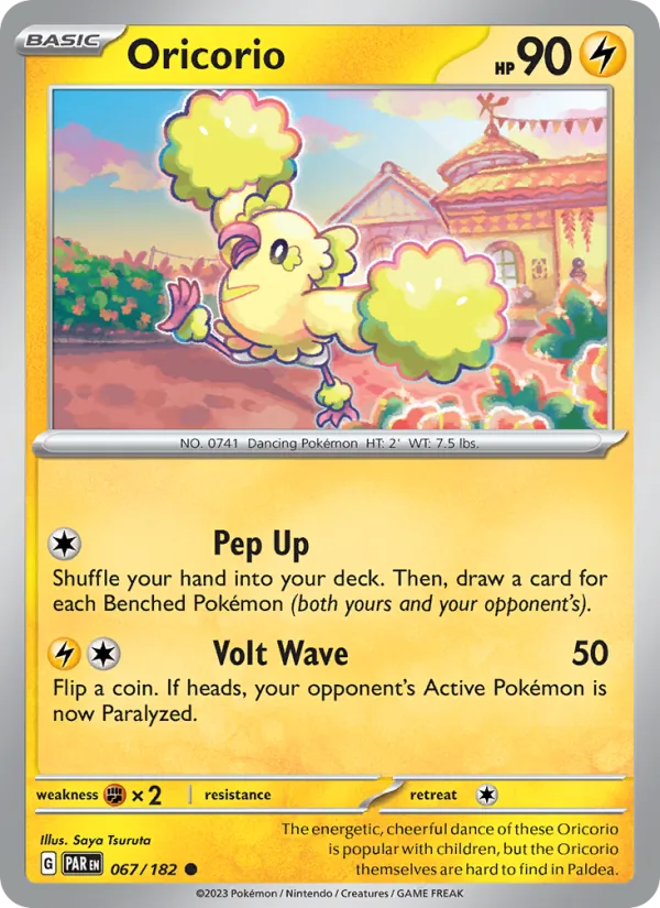 Oricorio card