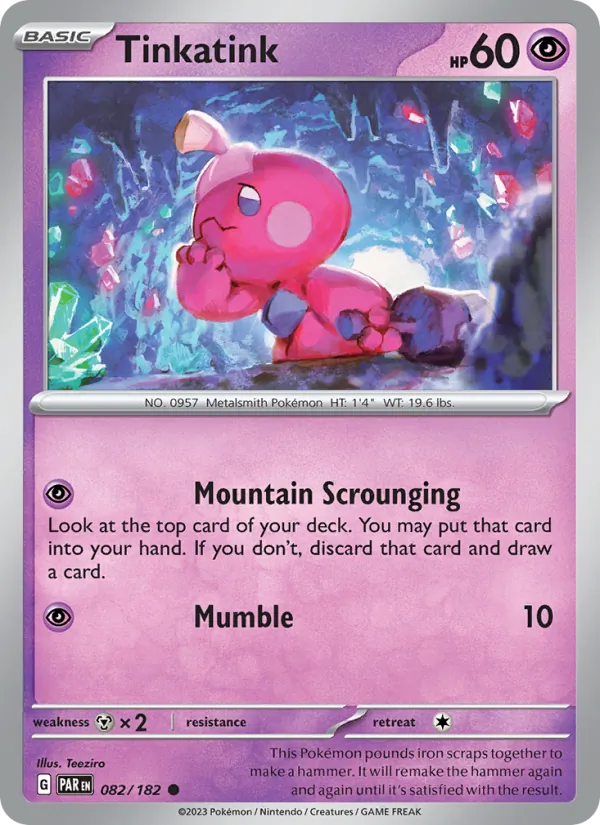Tinkatink card