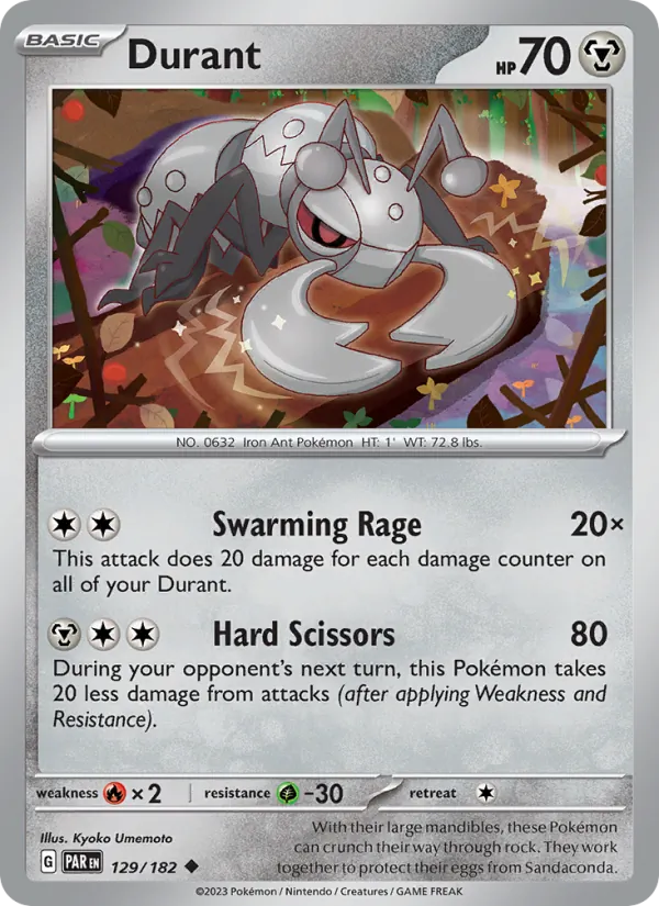 Durant card