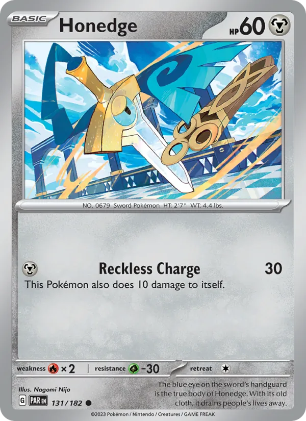 Honedge card