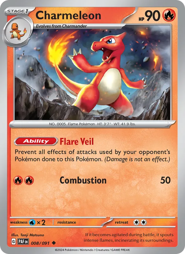 Charmeleon card