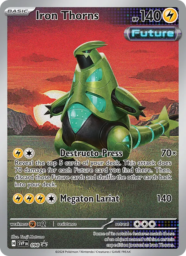 Iron Thorns card