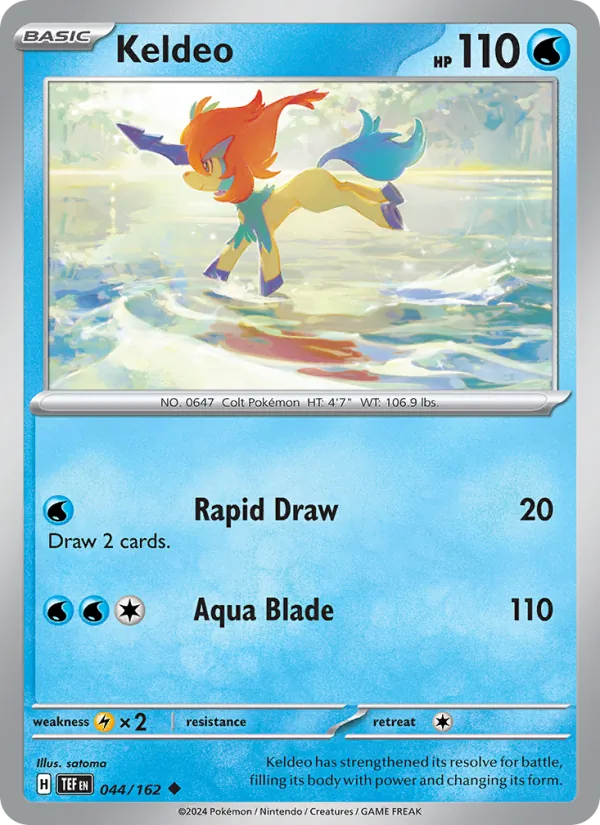 Keldeo card
