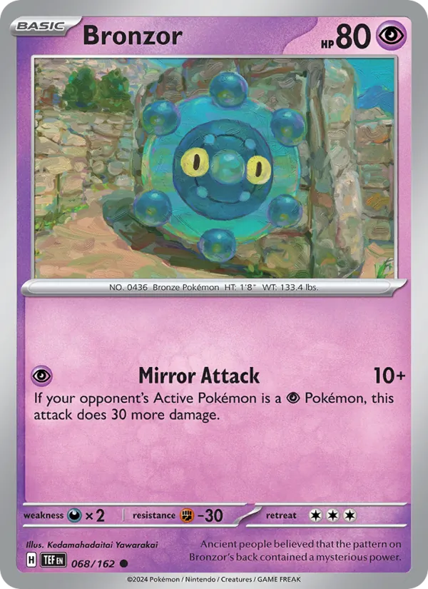 Bronzor card