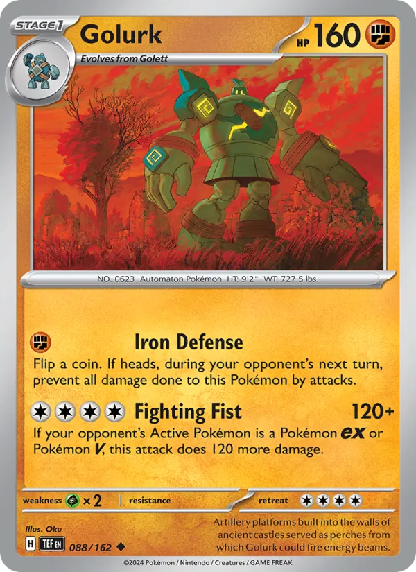 Golurk card