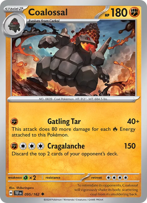 Coalossal card