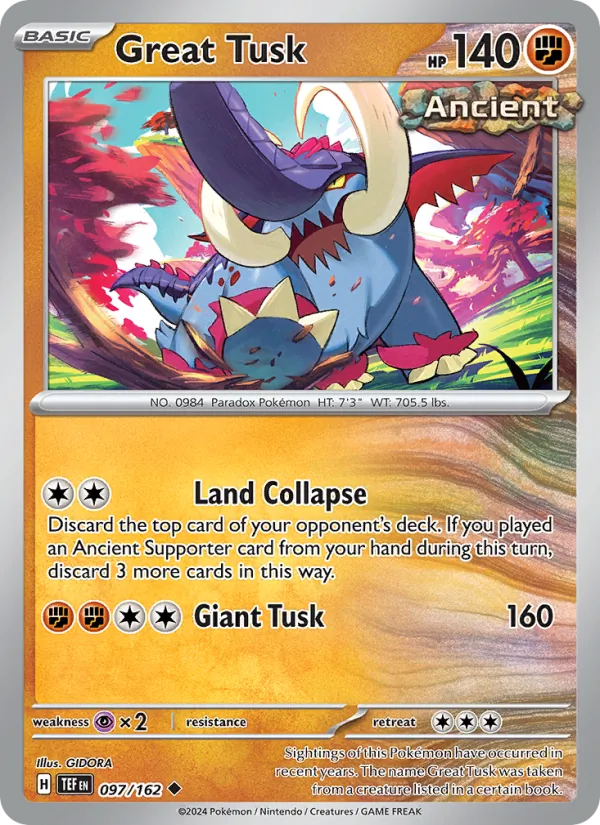 Great Tusk card