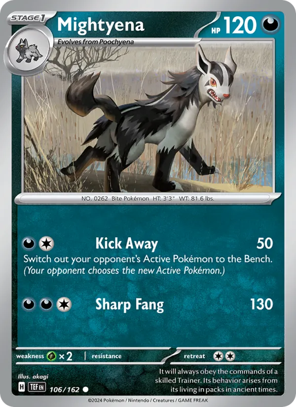 Mightyena card