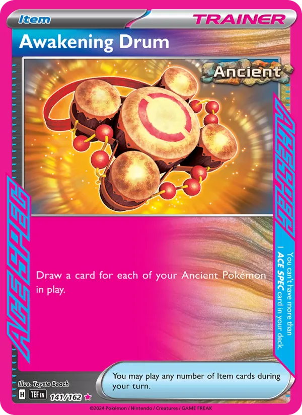 Awakening Drum card